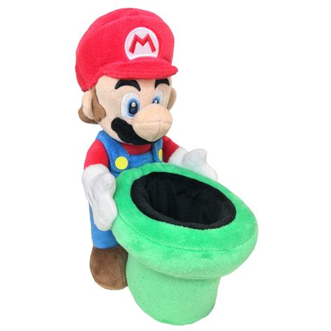 Mario & Warp Pipe Official Super Mario Plush | Video Game Heaven