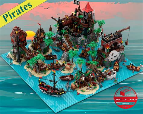 EPIC LEGO PIRATE MOC One Of The Largest Dioramas I've Seen!, 59% OFF