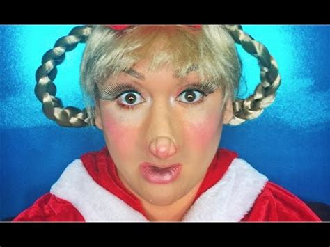 CINDY LOU WHO MAKEUP TUTORIAL! - YouTube