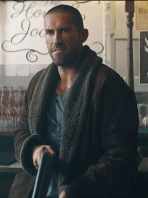 Avengement Scott Adkins Shearling Jacket - New American Jackets