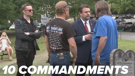 Lucien Greaves talks Arkansas's Ten Commandments monument - YouTube