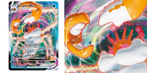 The Cards Of Pokémon TCG: Brilliant Stars Part 8: Kingler VMAX