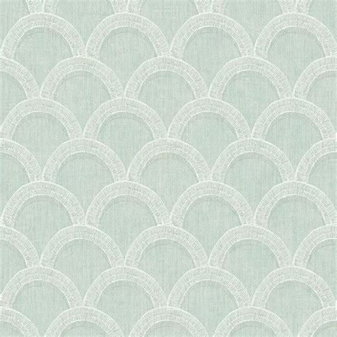 3117-12313 - Bixby Turquoise Geometric Wallpaper - by Chesapeake