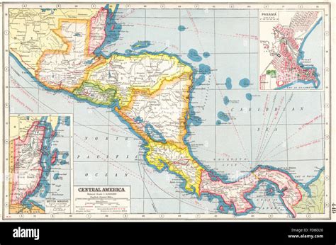 British Honduras Map