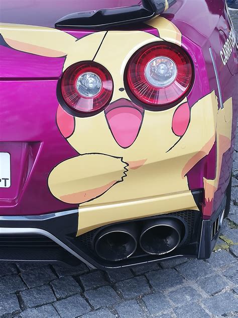 This Pikachu decal : Shitty_Car_Mods