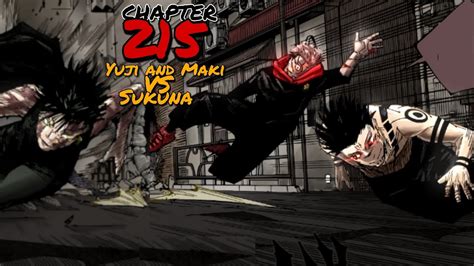 YUJI & MAKI vs SUKUNA & URAUME | SUKUNA FULL MANIFESTATION & REAL BODY | Jujutsu Kaisen Chapter ...