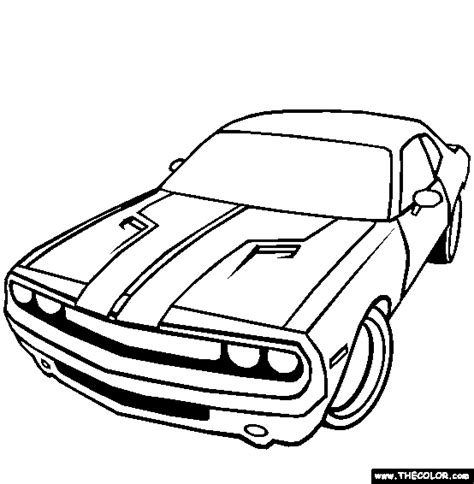 Cars Online Coloring Pages