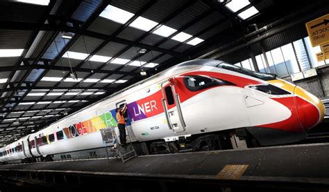 LNER Launches Azuma Train Celebrating Pride