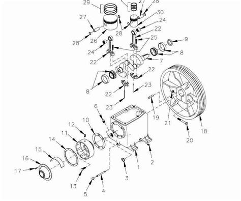 CHAMPION # ZNR16 MAIN BEARING REPLACEMENT AIR COMPRESSOR PARTS - Factory Air Compressor Parts