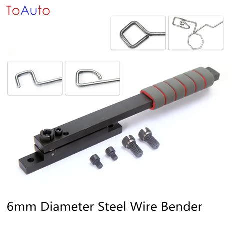 Aliexpress.com : Buy New Manual 6mm Diameter Steel Wire Bender Bending Machine Tool for Curved ...