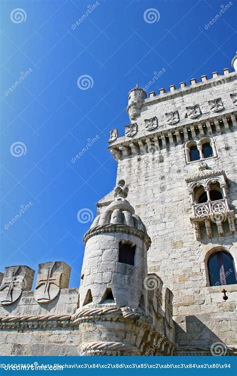 Tower of Belem stock photo. Image of sculpture, architecture - 16049604