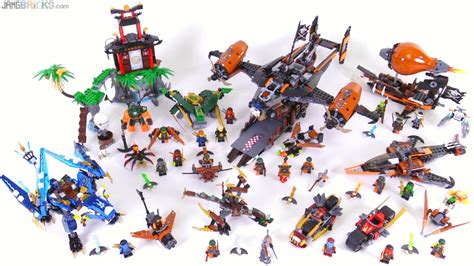 LEGO Ninjago Skybound wave 1 sets together!