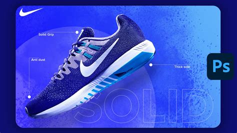 Nike Banner Design - Photoshop Tutorial | Graphic Designing | PFX Graphics