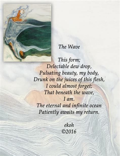 The Wave - Illustrative Poem - HOME