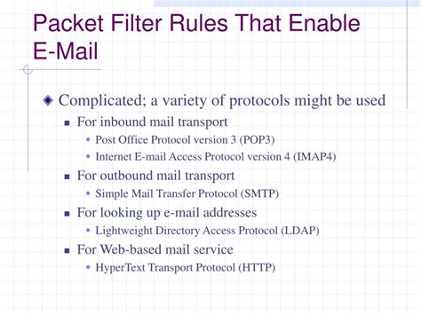 PPT - Packet Filtering PowerPoint Presentation, free download - ID:341009