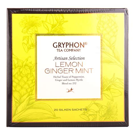 Gryphon Artisan Selection Tea - Lemon Ginger Mint | NTUC FairPrice