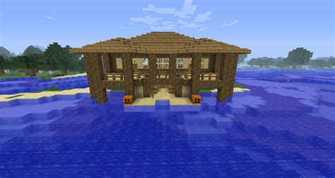 Minecraft Island House #1 by Cosmic155 on DeviantArt