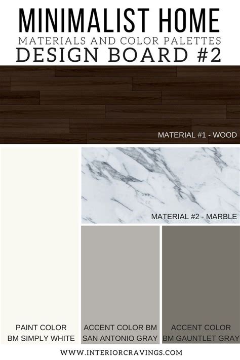 MINIMALIST HOME ESSENTIALS: MATERIALS AND COLOR PALETTE | Interior Cravings Home Decor ...