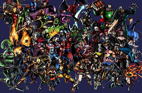 Marvel Vs Capcom Wallpaper - WallpaperSafari