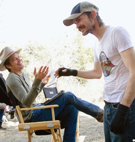 Justified, behind the scenes. | Timothy olyphant, Olyphant, Justified series