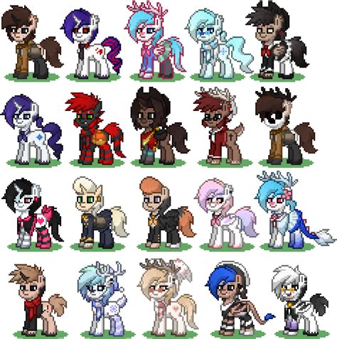 Ponytown Ponies by THE-IRON-BULL on DeviantArt