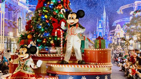 Mickey's Once Upon a Christmastime Parade 2021 FULL SHOW in 4K | Magic Kingdom Walt Disney World ...