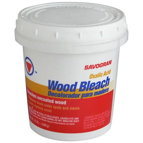 SAVOGRAN 10501 12 Oz Wood Bleach | Bleached wood, Bleach, Deck cleaner