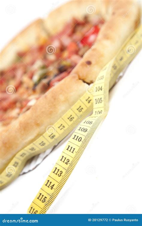 Junk Food: Pizza stock photo. Image of delicious, fattening - 20129772