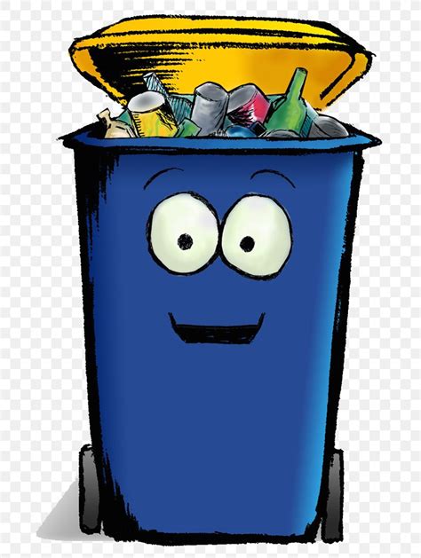 Cartoon Recycling Bin Clip Art