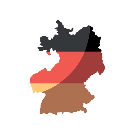 Germany flag and map 16767046 Vector Art at Vecteezy