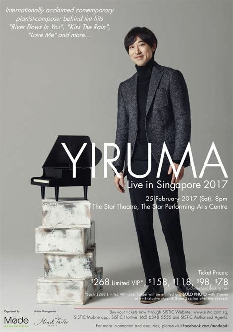 Yiruma Live in Singapore 2017 - The Star PAC