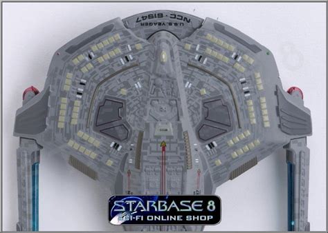 USS YEAGER - SABER CLASS STAR TREK EAGLEMOSS 56 STARSHIP COLLECTION SHOP