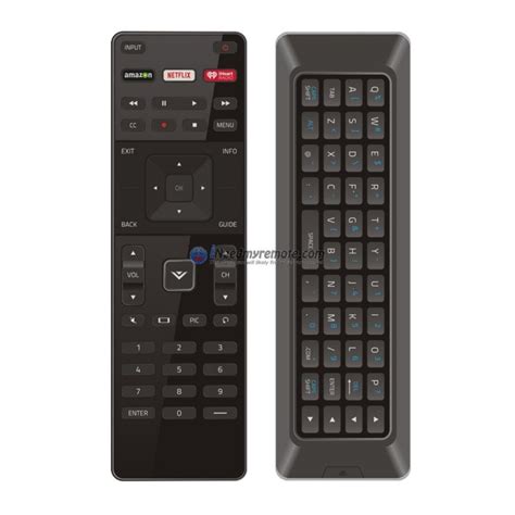 Genuine Vizio XRT500 Smart TV Remote Control with Keyboard