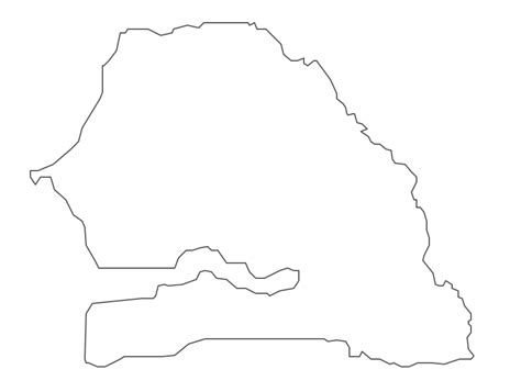 Geo Map - Africa - Senegal