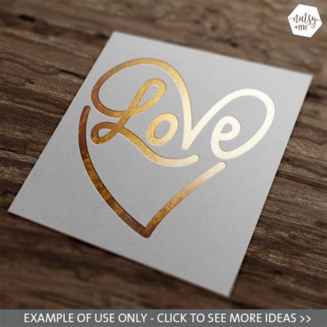 Love SVG Infinity Love Heart Valentine SVG Silhouette Cameo Files SVG Files for Cricut ...