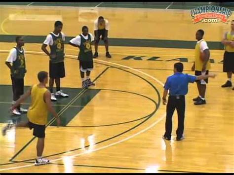 Drills for Building Your Man-to-Man Defense - YouTube