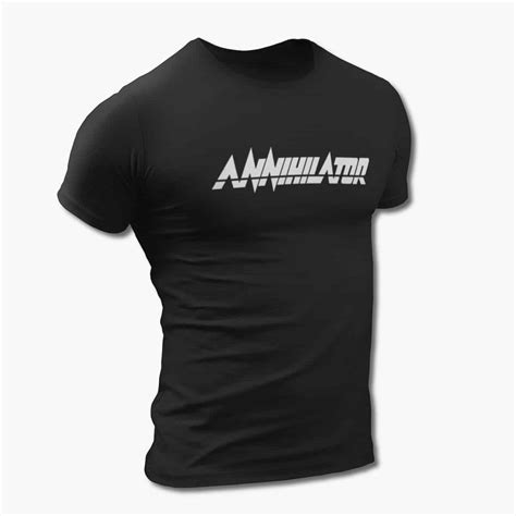 Annihilator Band T-Shirt, Annihilator Logo Tee Shirt, Technical Speed ...