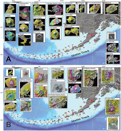 Volcanoes In Us Map