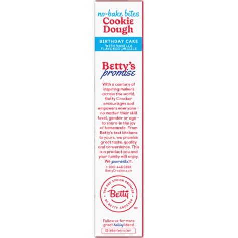 Betty Crocker™ No Bake Bites Birthday Cake Cookie Dough, 12.2 oz - Pick ...