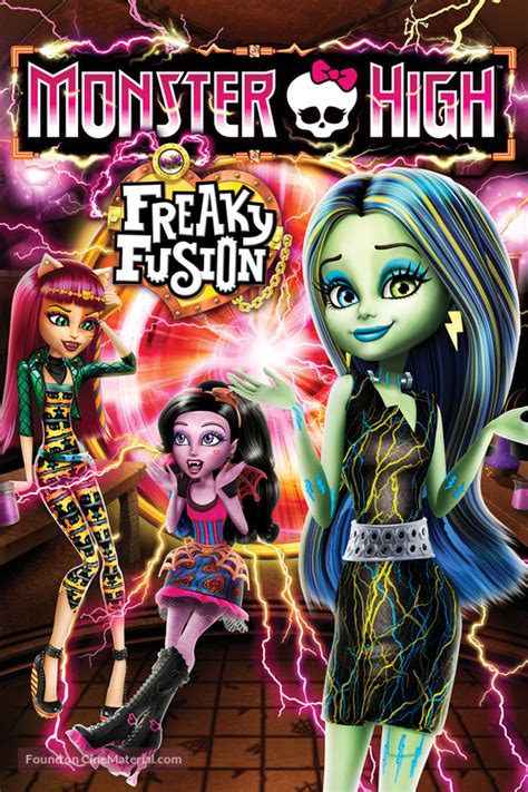 Monster High: Freaky Fusion (2014) movie cover