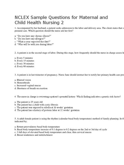 Nclex 2024 Practice Questions - Elisa Helaine