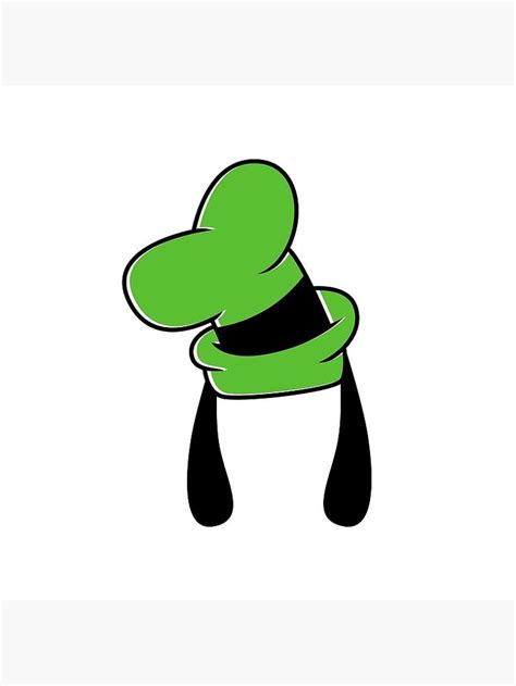 "Goofy Hat" Poster by MrPieCrust | Redbubble Disney Characters Goofy ...