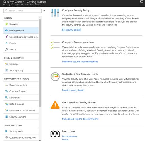 Getting started with Azure Security Center — A step-by-step guide