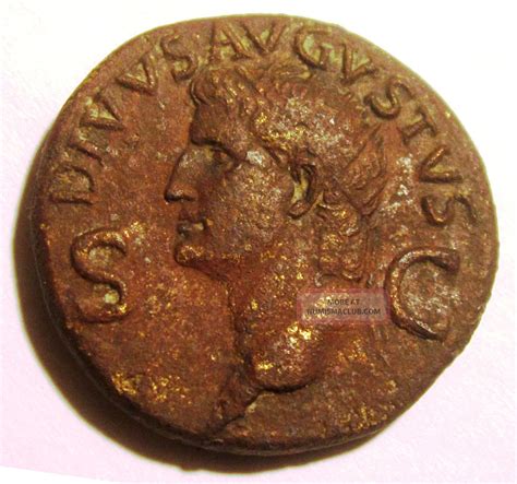 X28 Ancient Roman Coin Bronze Augustus