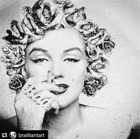 Marilyn Monroe James Dean with Diamond Dust details by #brailliantart Memorial Day Sale - Enter ...