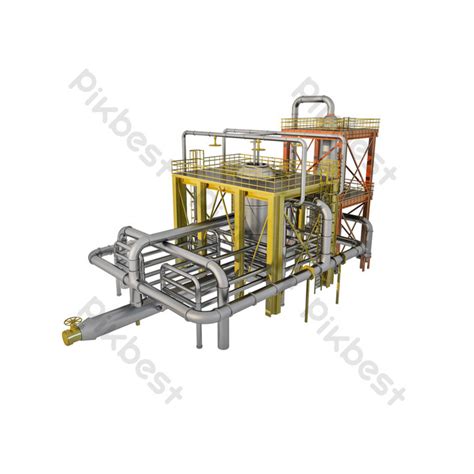 Simulation Chemical Plant Png Illustration | PSD PNG Images Free ...