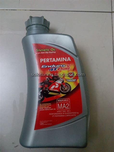 Solo Turing Motor: Review Oli Pertamina Enduro 4T Racing