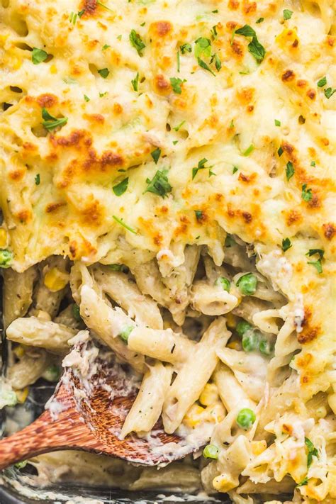 Creamy Tuna Pasta Bake | Tuna pasta bake, Easy pasta dishes, Tuna pasta ...