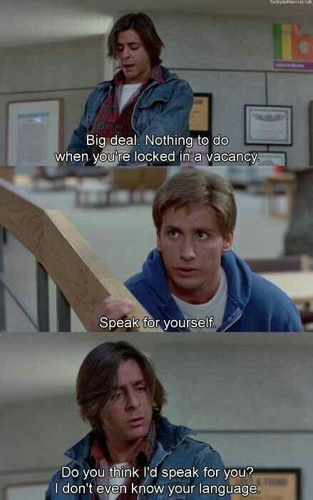 #TheBreakfastClub | Breakfast club quotes, 80s movie quotes, The breakfast club