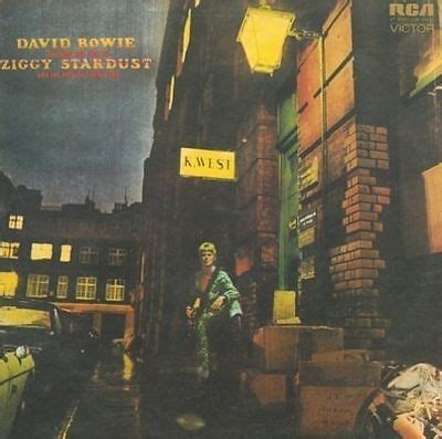 DAVID BOWIE Ziggy Stardust Vinyl Record LP RCA Victor SF 8287 1972 EX ...